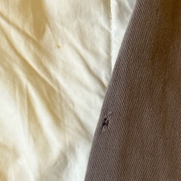 reversible blue gray geometric pattern - Stretch Ankle Pants -no pockets - 2X - Picture 16 of 16